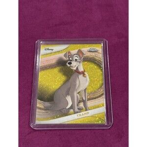 2025 Topps Chrome Tramp #71 Yellow Mini Diamond Refractor